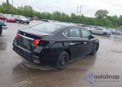 2017 Nissan Sentra S z USA, uszkodzony, nr VIN 3N1AB7AP1HY326588
